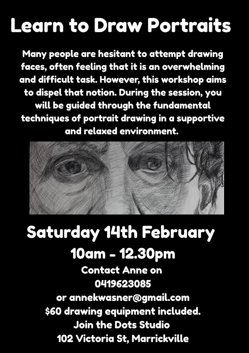 Teaching 26 portraiture in my studio