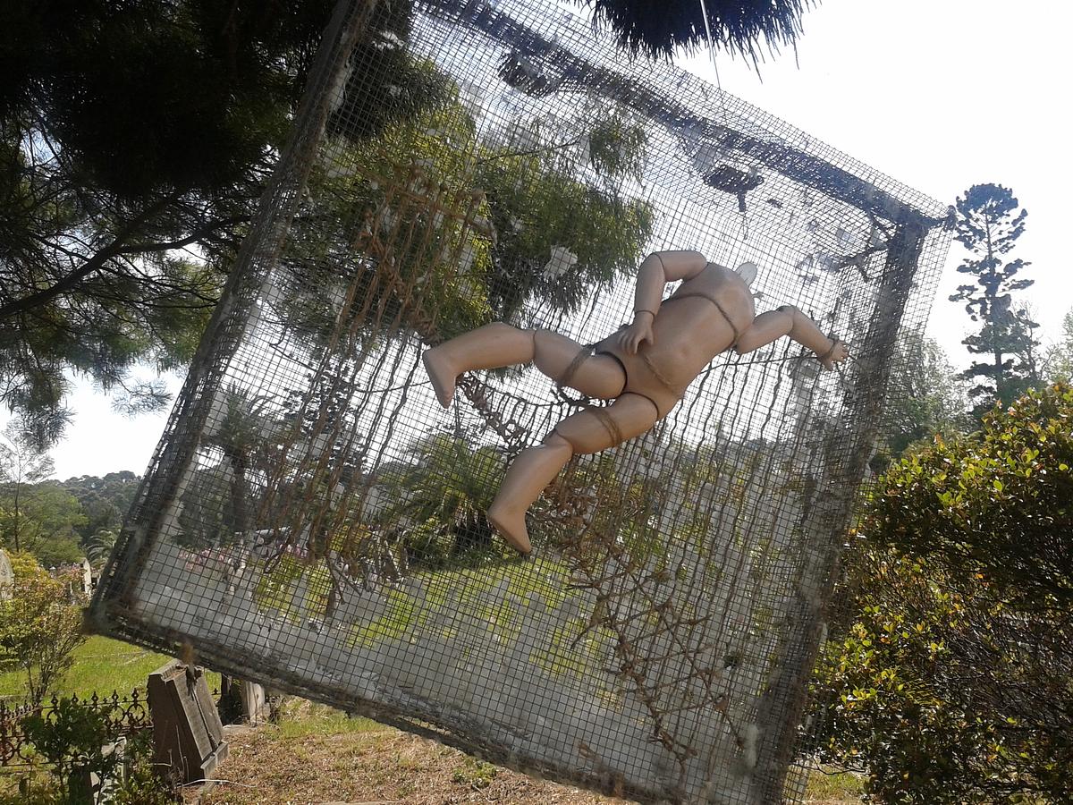 Stratum III - Hidden - Rookwood Cemetery Sculpture Prize 2015 - detail