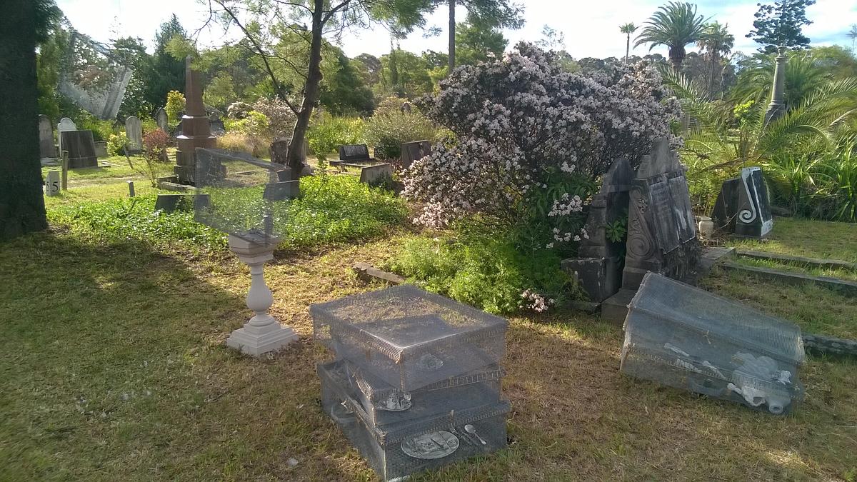 Stratum III - Hidden - Rookwood Cemetery Sculpture Prize 2015