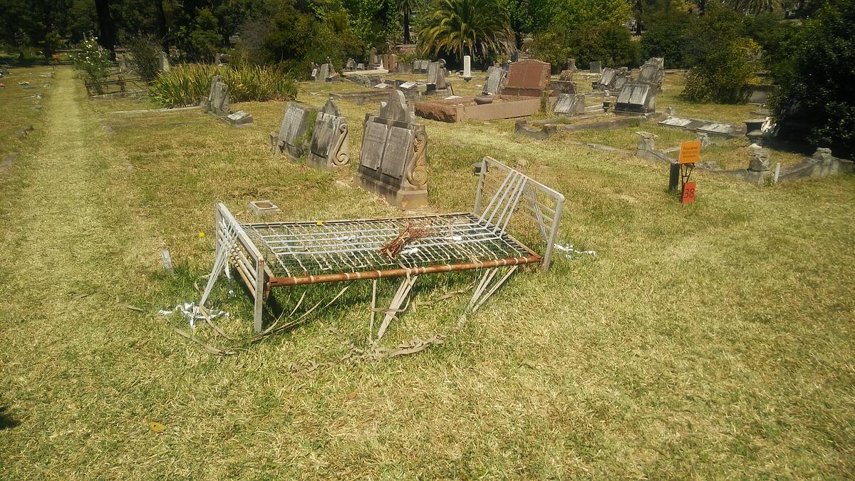 AS I Lay Me Down to Sleep 
Hidden - Rookwood Cemetery Sculpture Prize 2016