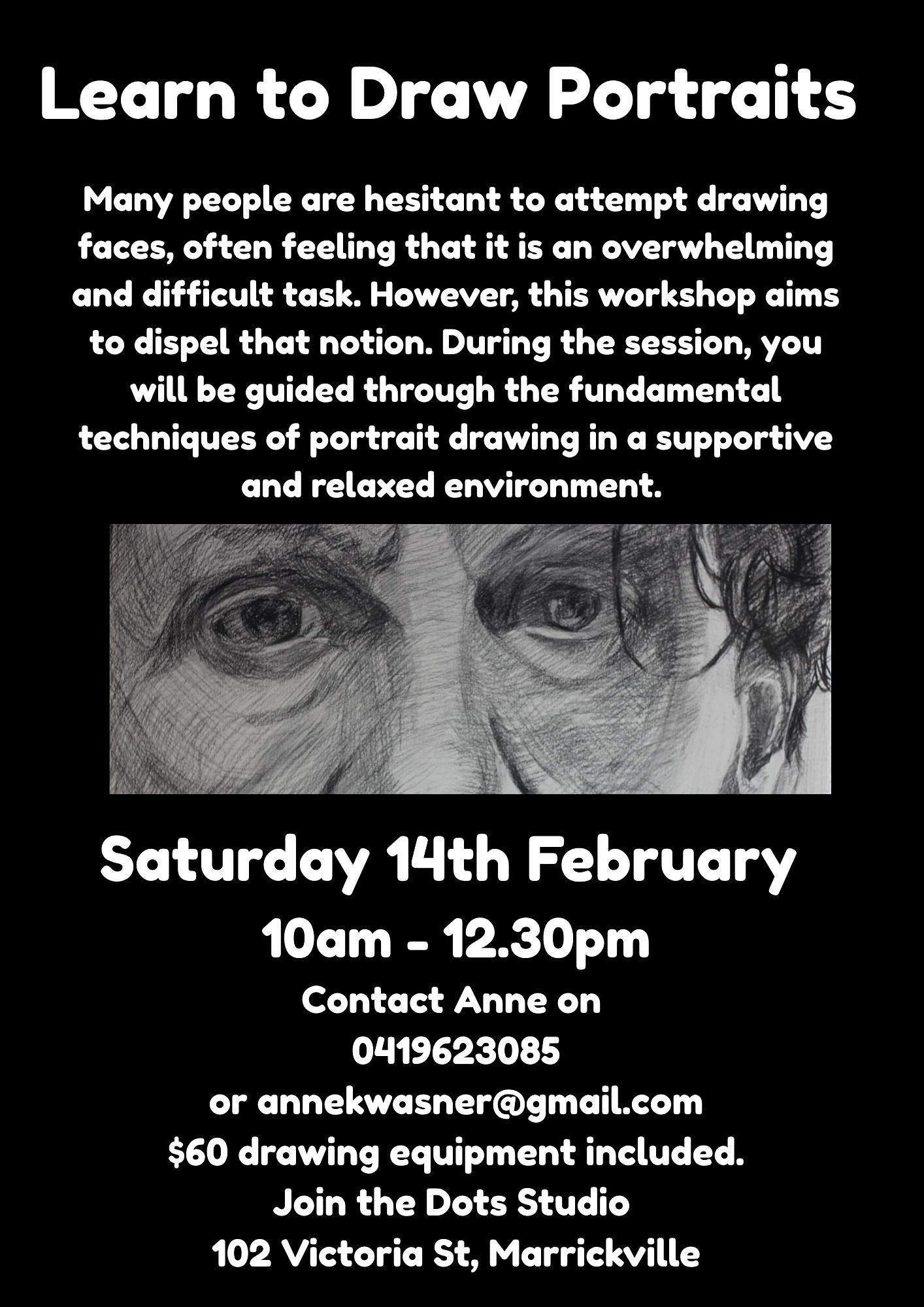 Teaching 26 portraiture in my studio